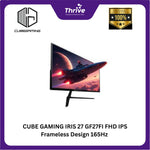 Load image into Gallery viewer, CUBE GAMING IRIS 27 GF27FI FHD IPS Frameless Design 165Hz Gaming Monitor - Response Time 1ms