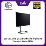 Load image into Gallery viewer, CUBE GAMING CHAMBER NS27QI 27 QHD IPS Frameless Design 240Hz Gaming Monitor (RGB Light) with G-SYNC