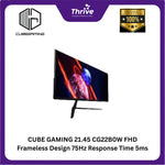 Load image into Gallery viewer, CUBE GAMING 21.45 CG22B0W FHD Frameless Design 75Hz - Response Time 5ms
