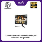 Load image into Gallery viewer, CUBE GAMING IRIS PS34WQV 34 WQHD Frameless Design 144Hz Curved Gaming Monitor with G-SYNC