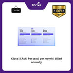 Load image into Gallery viewer, Close | CRM | Per seat | per month | billed annually