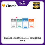 Load image into Gallery viewer, Sketch | Design | Monthly | per Editor | billed yearly
