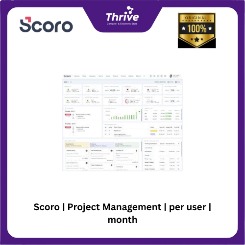 Scoro | Project Management | per user | month - Sultan Store