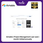 Load image into Gallery viewer, Airtable | Project Management | per seat | month | billed annually