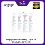 Load image into Gallery viewer, Ongage | Email Marketing | Up to 1m emails/sms per month