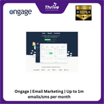 Load image into Gallery viewer, Ongage | Email Marketing | Up to 1m emails/sms per month