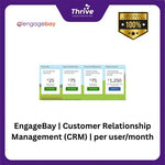 Load image into Gallery viewer, EngageBay | Customer Relationship Management (CRM) | per user/month
