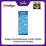 Load image into Gallery viewer, Mailgun | Email Marketing | month | 10,000 emails/month included