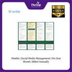 Load image into Gallery viewer, Nimble | Social Media Management | Per Seat Month | Billed Annually