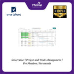 Load image into Gallery viewer, Smartsheet | Project and Work Management | Per Member | Per month
