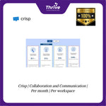 Load image into Gallery viewer, Crisp | Collaboration and Communication | Per month | Per workspace