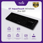 Load image into Gallery viewer, ET AquaTouch Wireless Pro 107 - Waterproof Industrial Keyboard
