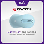 Load image into Gallery viewer, Mouse Wireless Office - Go Series W608 2.4Ghz 1200DPI (Blue) - Fantech
