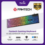 Load image into Gallery viewer, Transparan Keyboard Gaming RGB Membrane - SHIKARI K515 - Fantech
