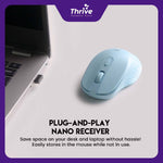 Load image into Gallery viewer, Mouse Wireless Office - Go Series W606 (Blue) 1600DPI - Fantech
