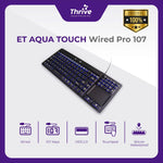 Load image into Gallery viewer, ET AquaTouch Wired Pro 107 - Waterproof Industrial Keyboard
