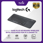 Load image into Gallery viewer, Keyboard Logitech K400 Plus - Logitech K400 Plus Keyboard Wireless dengan Touchpad
