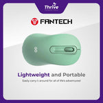 Load image into Gallery viewer, Mouse Wireless Office - Go Series W608 2.4Ghz 1200DPI (Green) - Fantech
