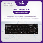 Load image into Gallery viewer, ET AquaTouch Wireless Pro 107 - Waterproof Industrial Keyboard
