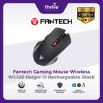 Load image into Gallery viewer, Wireless Gaming Mouse - Fantech RAIGOR III WG12R Rechargeable Baterai (Black)
