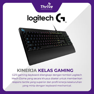 Keyboard Gaming RGB Lighting - Logitech G213 Prodigy