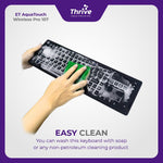 Load image into Gallery viewer, ET AquaTouch Wireless Pro 107 - Waterproof Industrial Keyboard
