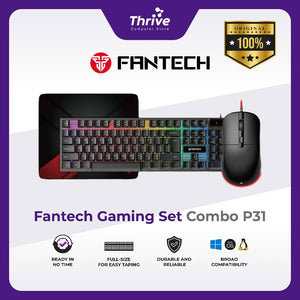 P31 Hero Bundle Fantech - Gaming Keyboard Mouse Mousepad