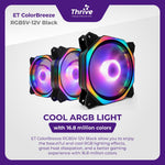 Load image into Gallery viewer, ET ColorBreeze RGB5V-12V Black - PC Cooling Fan RGB for Gaming
