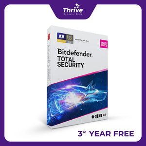 Bitdefender Total Security 5 Devices for 3 Years