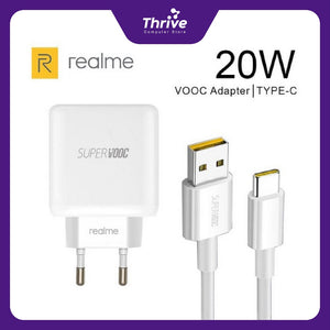 CHARGER REALME FAST CHARGING 20W MICRO USB & TYPE C SUPPORT REALME 3 PRO 5 PRO X XT