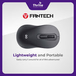 Load image into Gallery viewer, Mouse Wireless Office - Go Series W608 2.4Ghz 1200DPI (Black) - Fantech