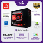 Load image into Gallery viewer, PC RAKITAN untuk Desain Mekanikal dan Teknik - ET Solidworks - Nvidia Quadro RTX A2000 - 12GB GDDR6 - Core i5-13400F - RAM 32GB DDR5 - ITB SSD - Gigabyte Z790M Aorus Elite ax - DDR5
