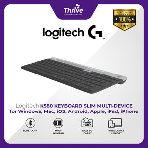 Keyboard Logitech K580 - Slim Multi-Device Wireless Keyboard