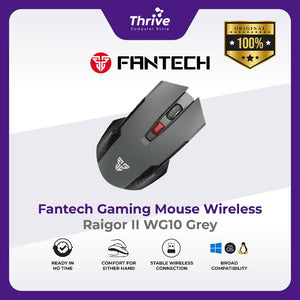 RAIGOR II WG10 Wireless Mouse Gaming - Fantech - Grey