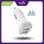 Load image into Gallery viewer, RT-C06 Car Charger Colokan Mobil - 2 Port USB Robot
