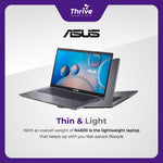 Load image into Gallery viewer, ASUS VIVOBOOK 14 A1400KA N4500 8GB 512GB W11+OHS 14.0FHD BLIT BLK -FHD4512
