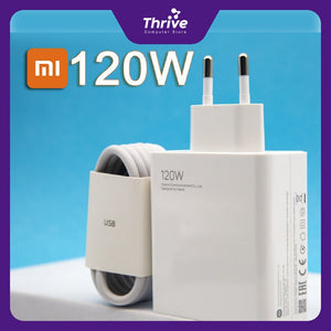 Charger 120W Mi Fast charger Qualcom 3.0 Ori Micro & Type C