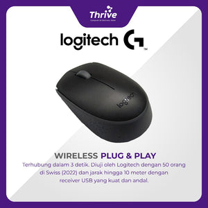 Mouse Logitech M170 - Mouse Wireless