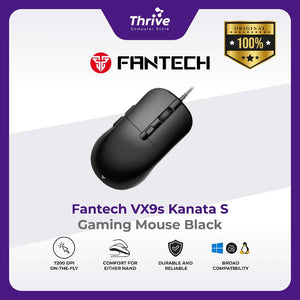 Kanata Wired VX9s Gaming Mouse RGB Macro (Black) - Fantech