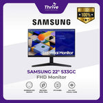 Load image into Gallery viewer, Samsung Monitor S33GC 22" - FHD Monitor IPS 75Hz 1080 VGA HDMI