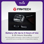 Load image into Gallery viewer, Fantech Wave 12 TW12 - TWS True Wireless Earphone Bluetooth 5.3 - Black