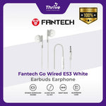 Load image into Gallery viewer, Fantech LinkPODS ES3 - Lightweight Stereo Wired Earbuds Earphone - White