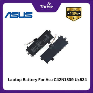 Laptop Battery For Asu C42N1839 Ux534