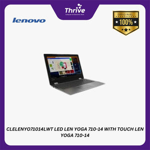 CLELENYO71014LWT LED LEN YOGA 710-14 WITH TOUCH LEN YOGA 710-14