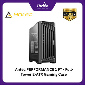 Antec PERFORMANCE 1 FT - Full-Tower E-ATX Gaming Case - 4mm Tempered Glass Both Side Panel - Free 3Pcs 140mm Storm T3 PWM Fans + 1Pcs 120mm Storm T3 PWM Fans