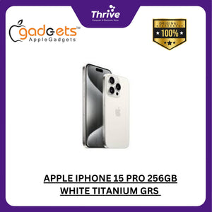 APPLE IPHONE 15 PRO 256GB WHITE TITANIUM GRS RSMI INDONESIA DIGIMAP