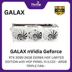 Load image into Gallery viewer, GALAX nVidia Geforce RTX 3090 24GB DDR6X HOF LIMITED EDITION with HOF PANEL III (LCD) - ARGB TRIPLE FAN -
