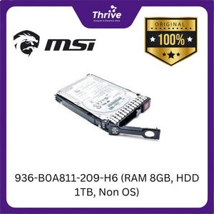 936-B0A811-209-H6 (RAM 8GB, HDD 1TB, Non OS)