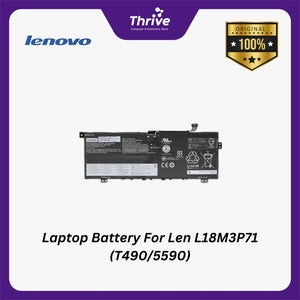 Laptop Battery For Len L18M3P71 (T490/5590)