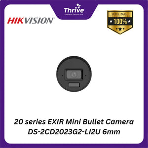 20 series EXIR Mini Bullet Camera DS-2CD2023G2-LI2U 6mm